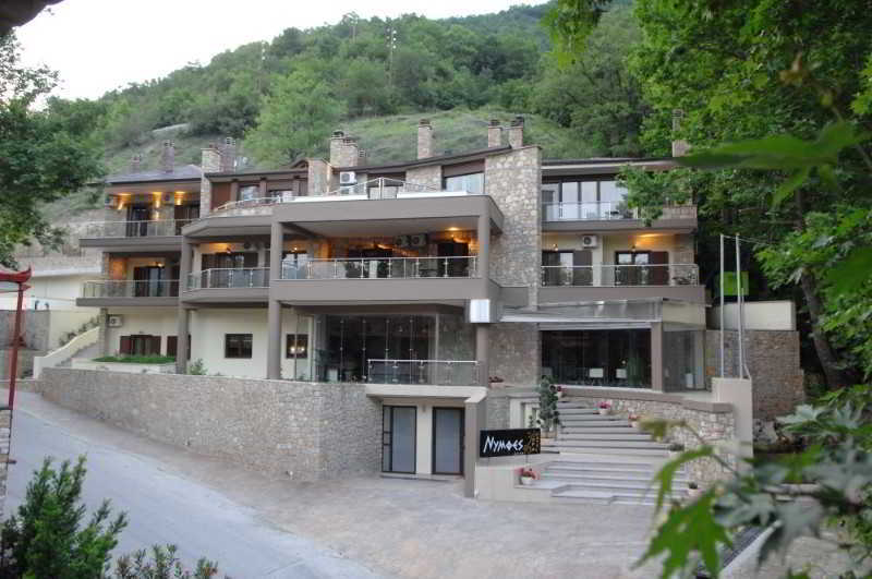 Nymfes Hotel Káto Loutrákion Exterior foto