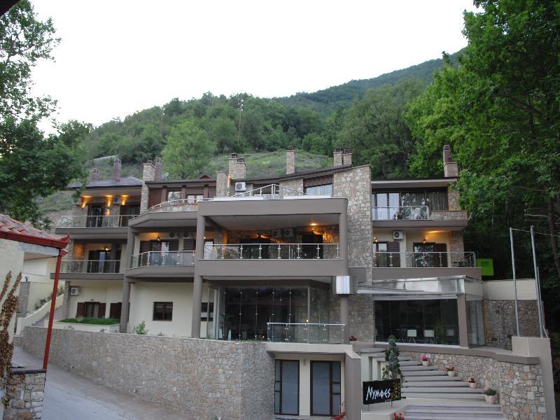 Nymfes Hotel Káto Loutrákion Exterior foto